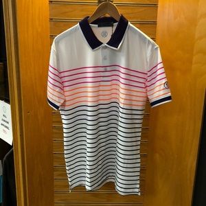 G/Fore Striped Polo